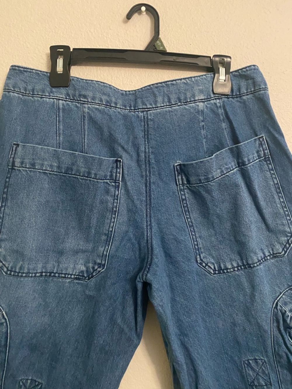 Fashion Nova Cargo Jeans size 15 (XL Junior) - Picture 5 of 11